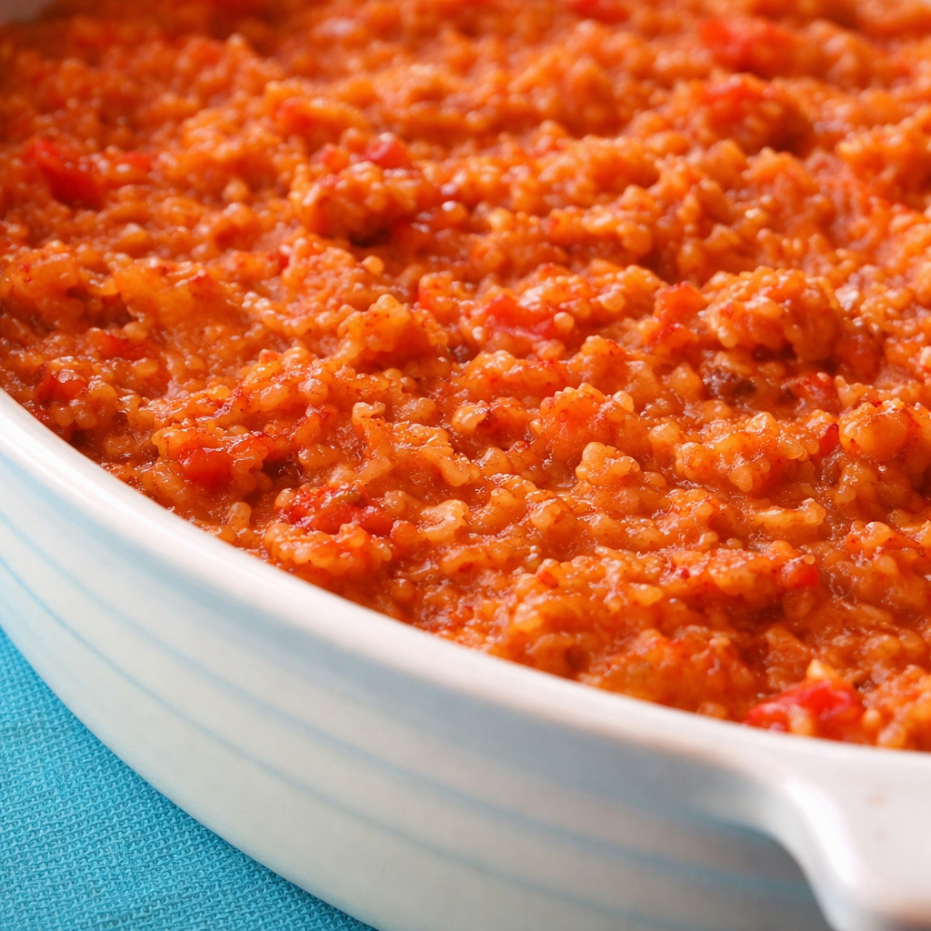 برغل ببندورة