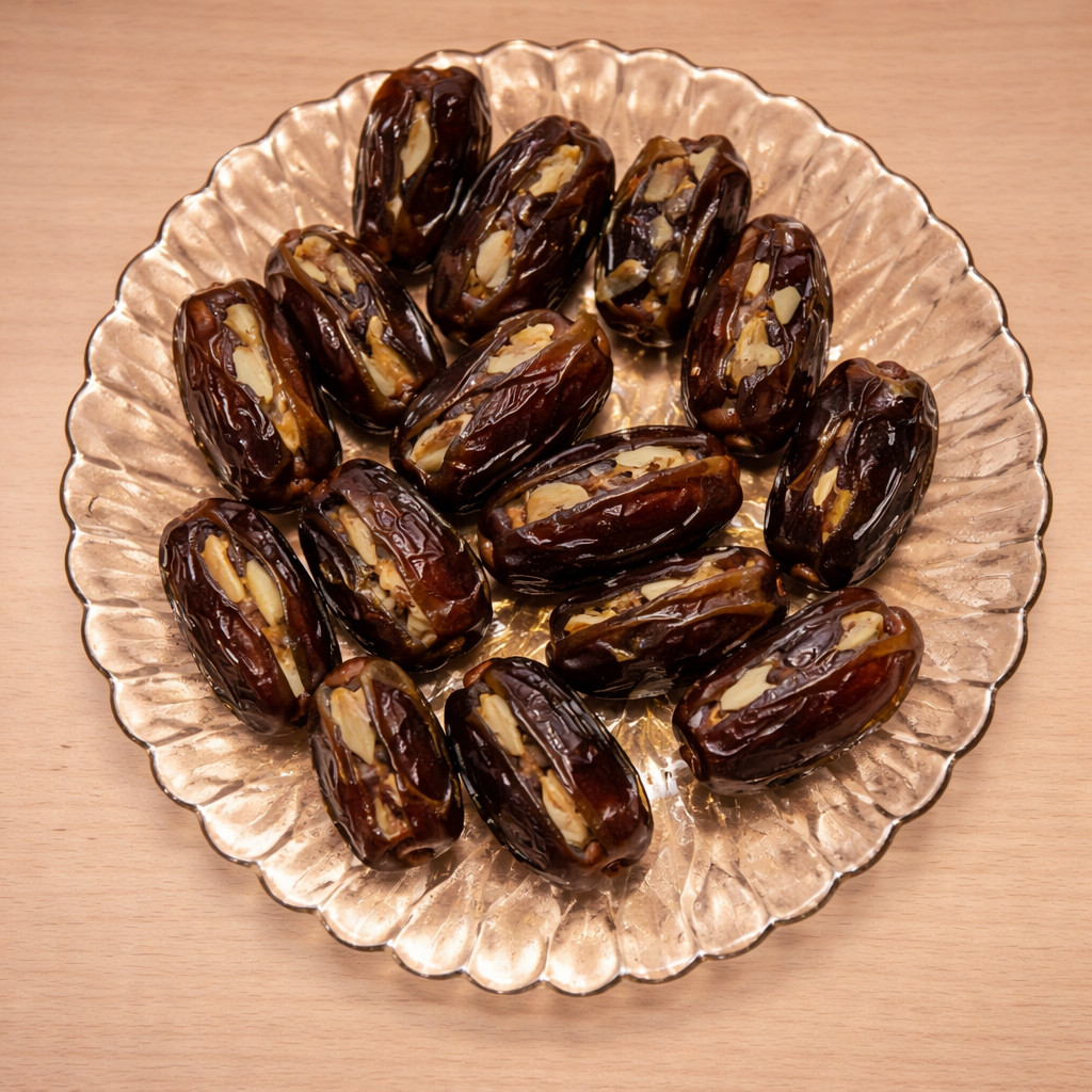 Dattes farcies aux amandes