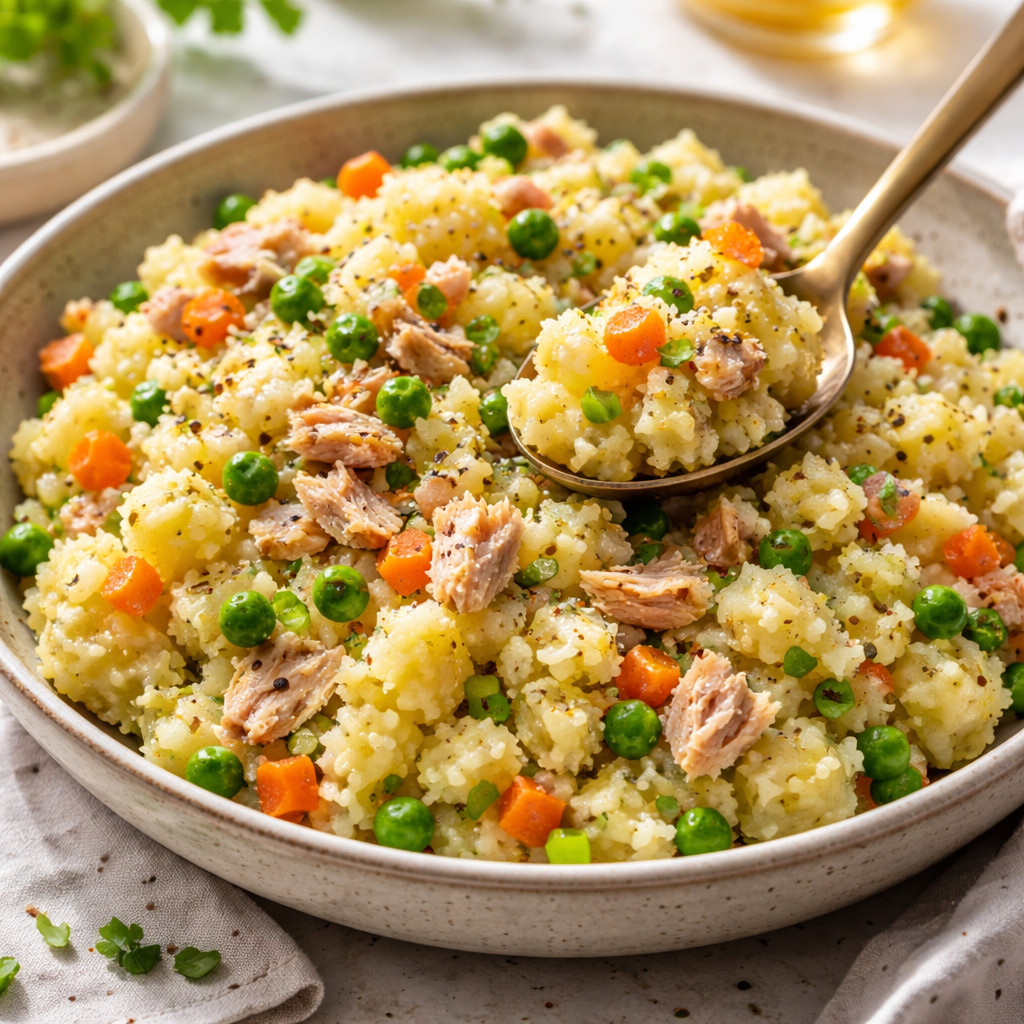 Mashed Potatoes with Tuna