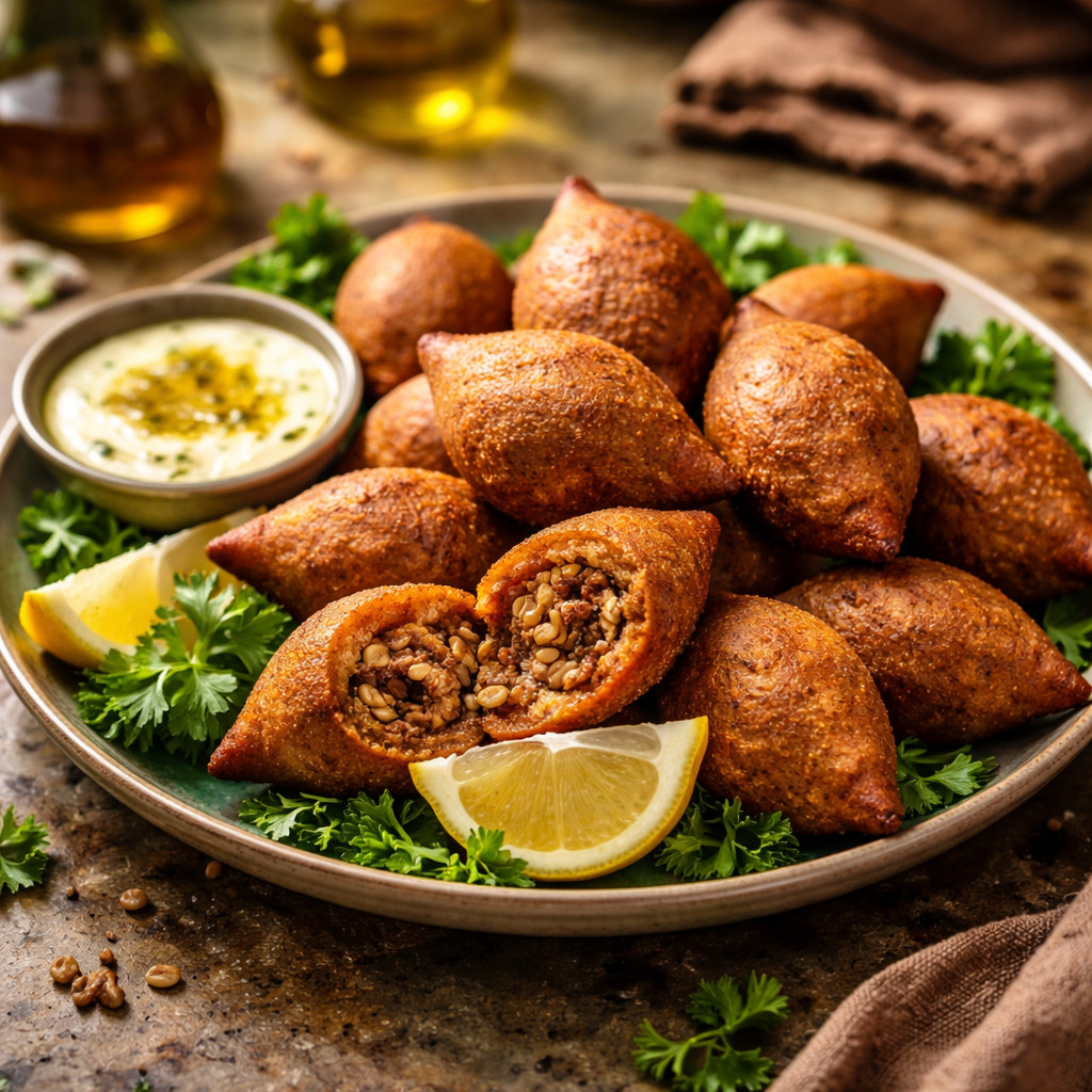 Lebanese Fried Kibbeh