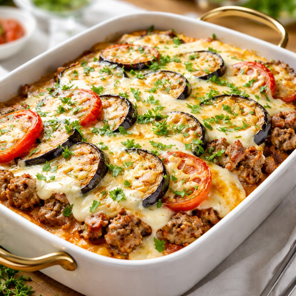 Eggplant Kofta with Bechamel