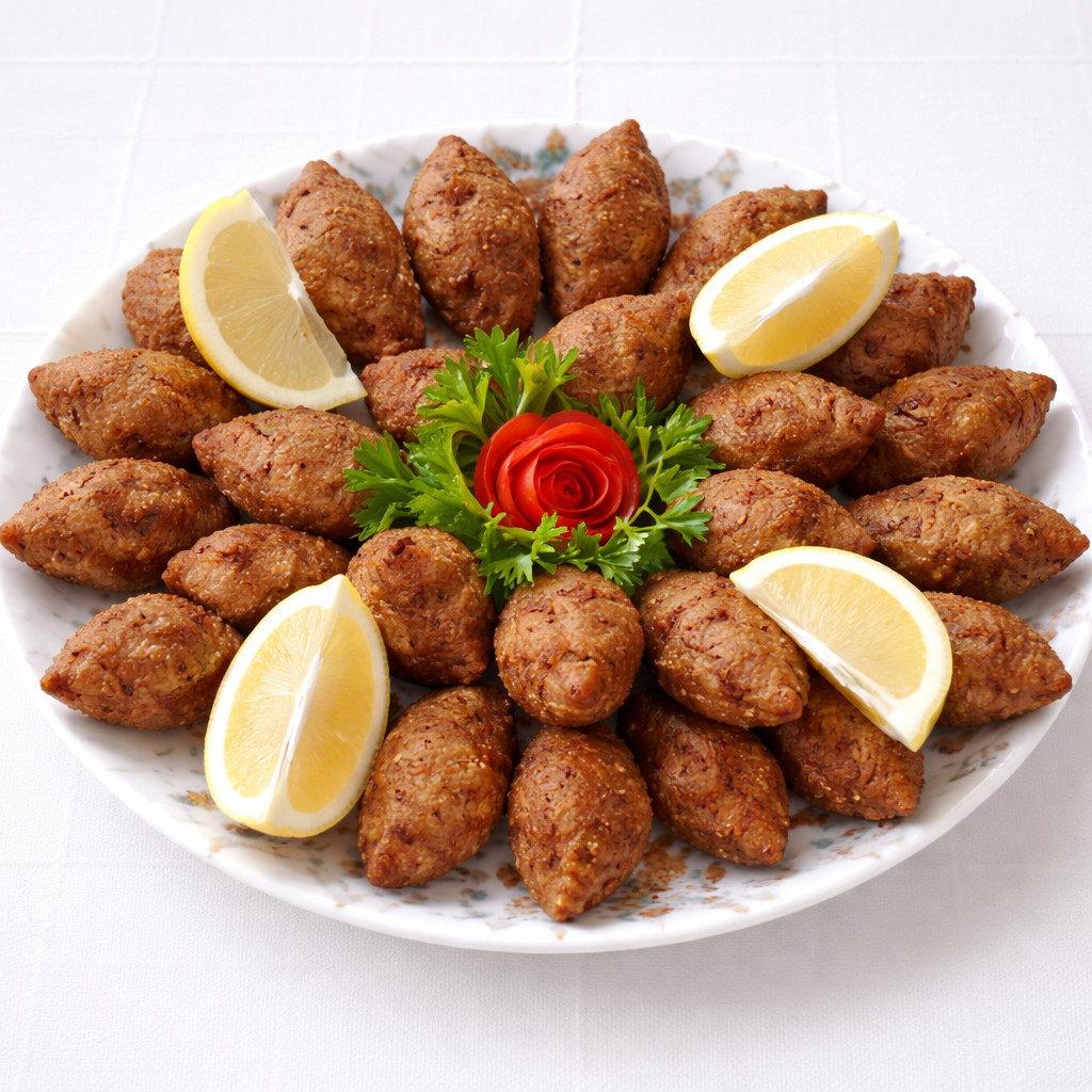 الكبة المقلية على الطريقة السورية