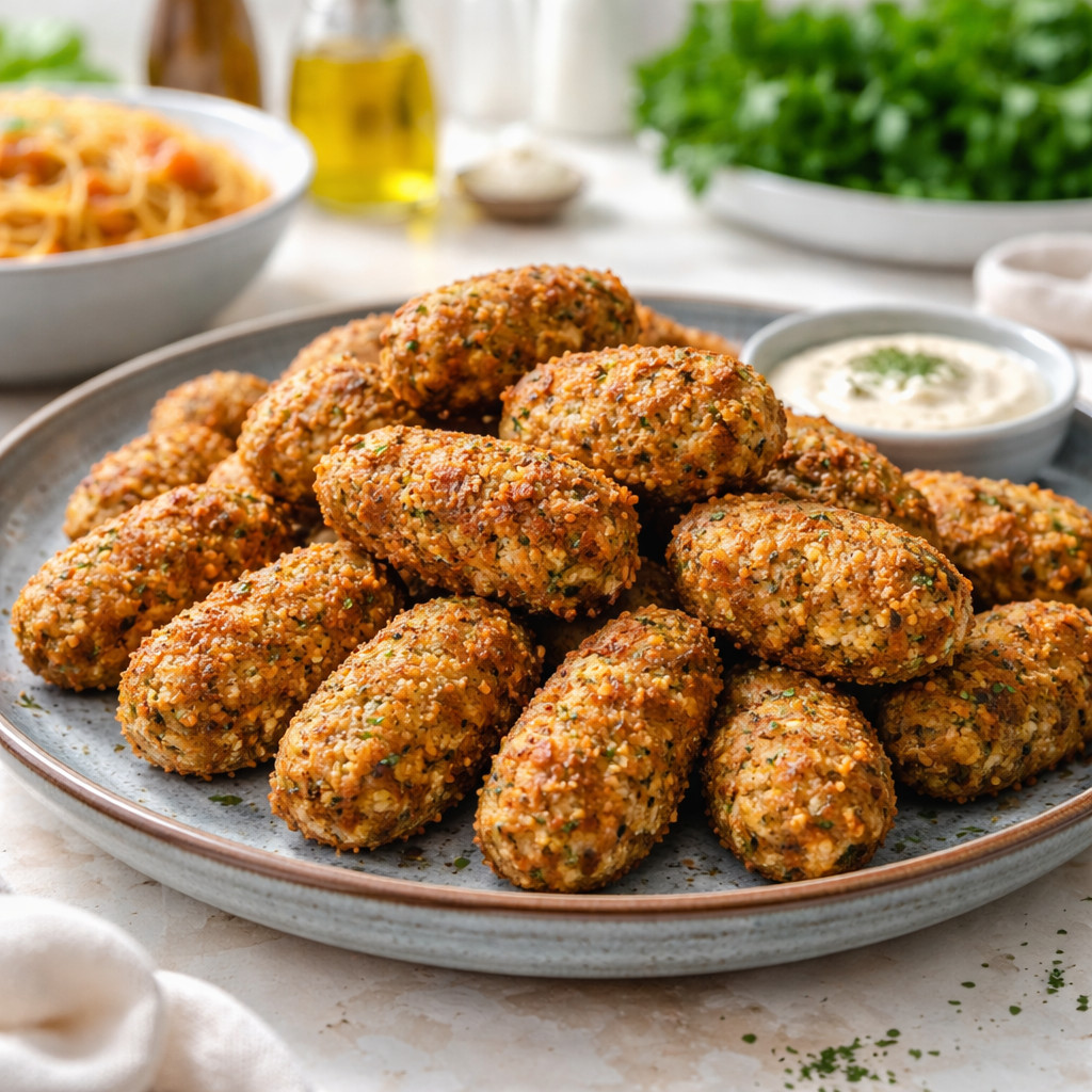 Kefta aux courgettes râpées