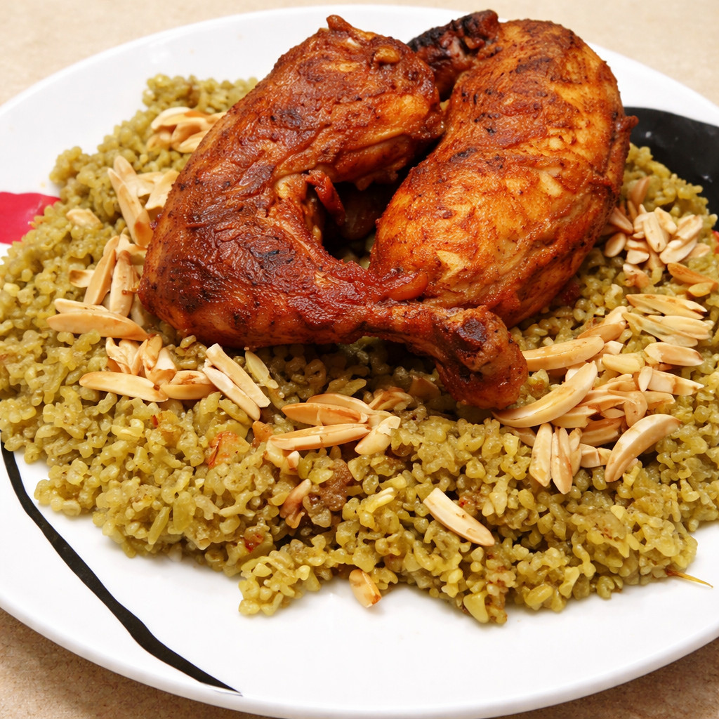 Tandoori Chicken with Freekeh