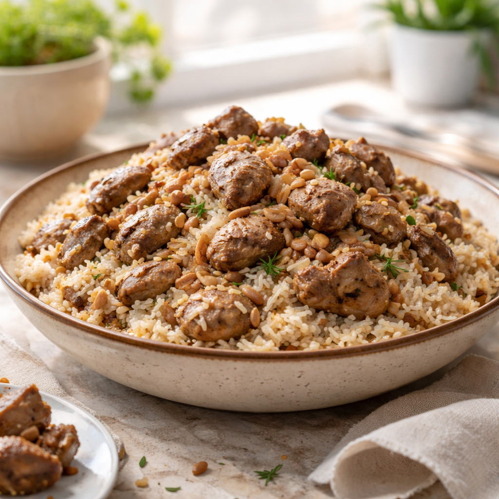 Rice with Chicken Liver