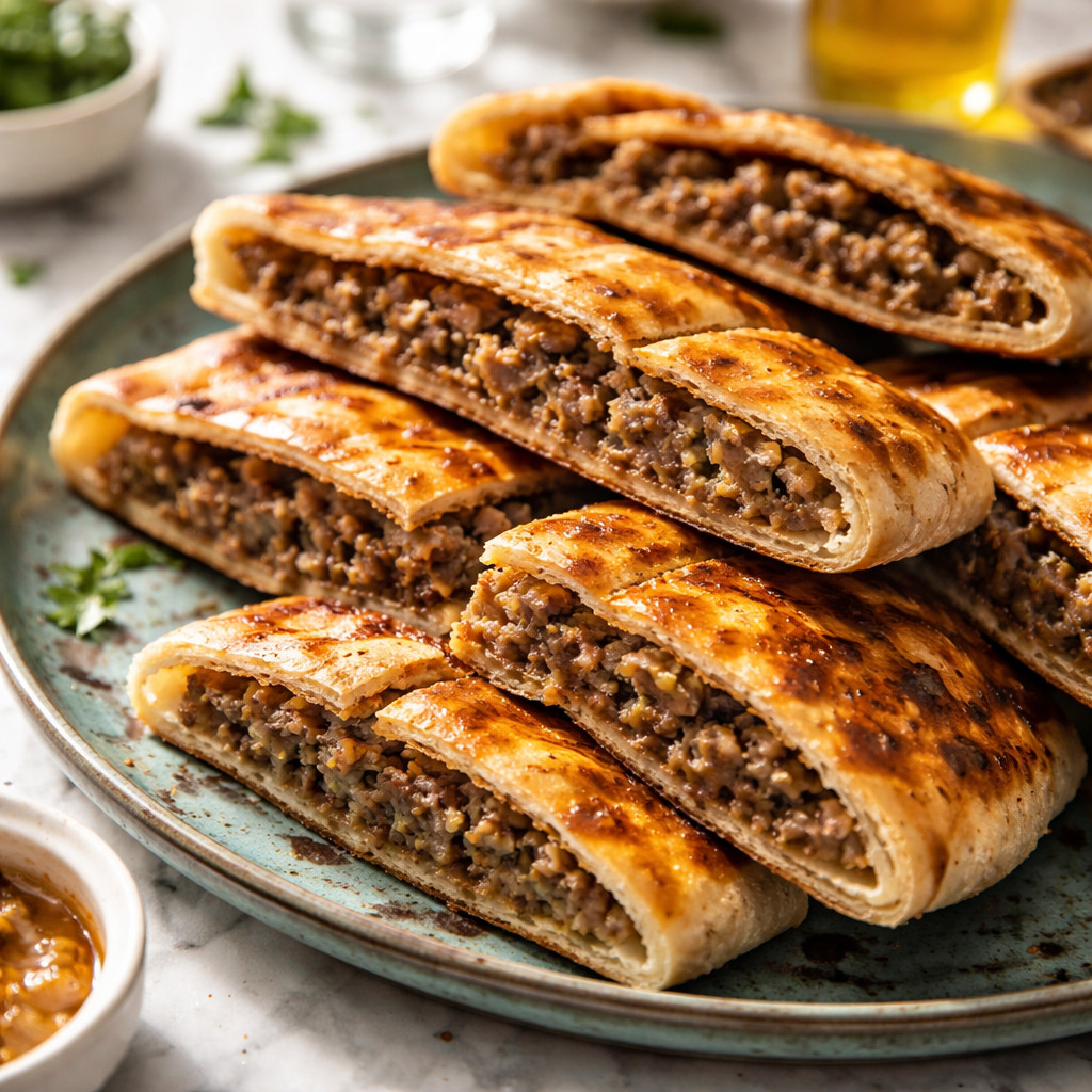الحواوشي بالخبز