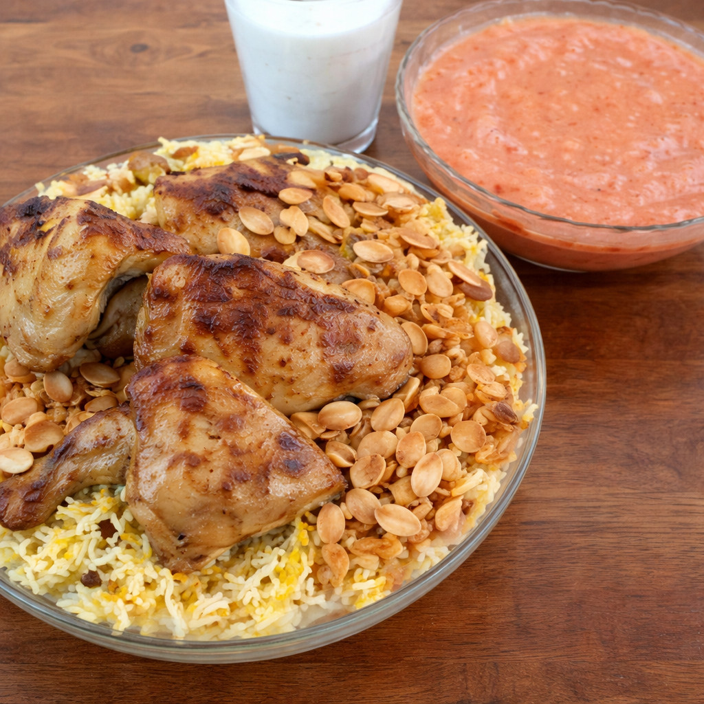 Kabsa de poulet