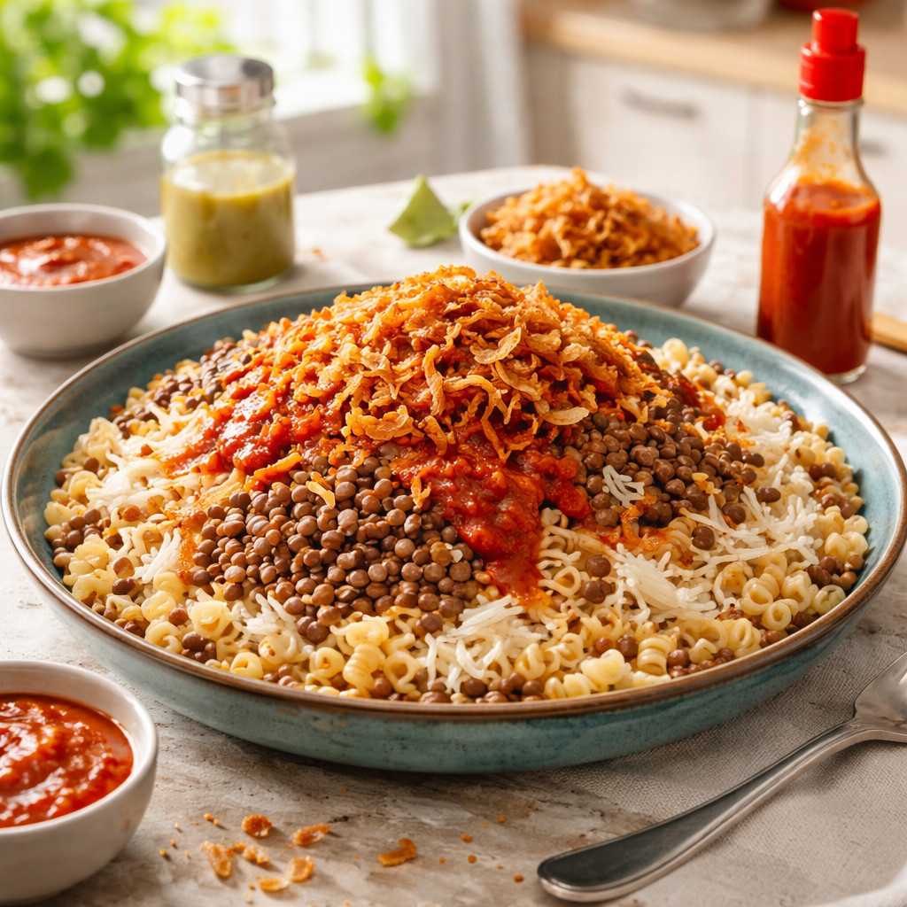 Koshari égyptien