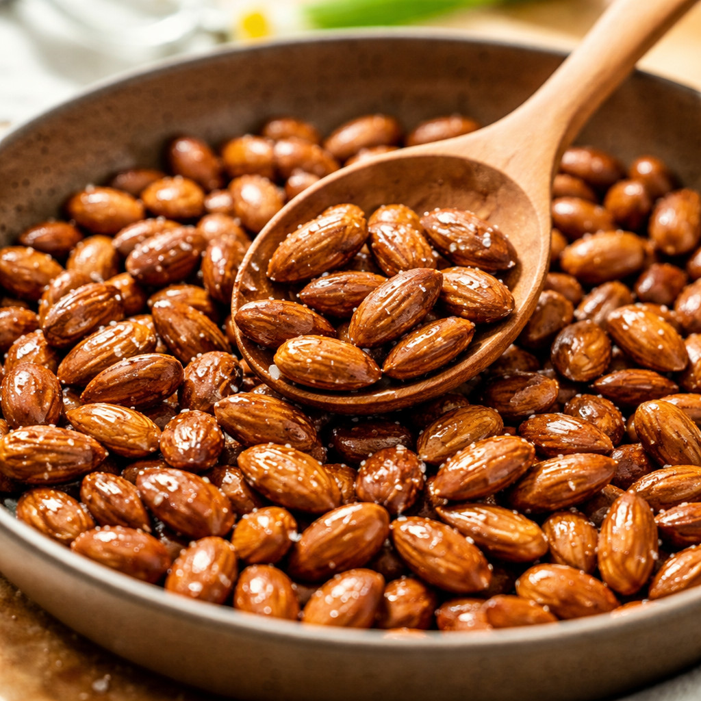 Amandes rôties
