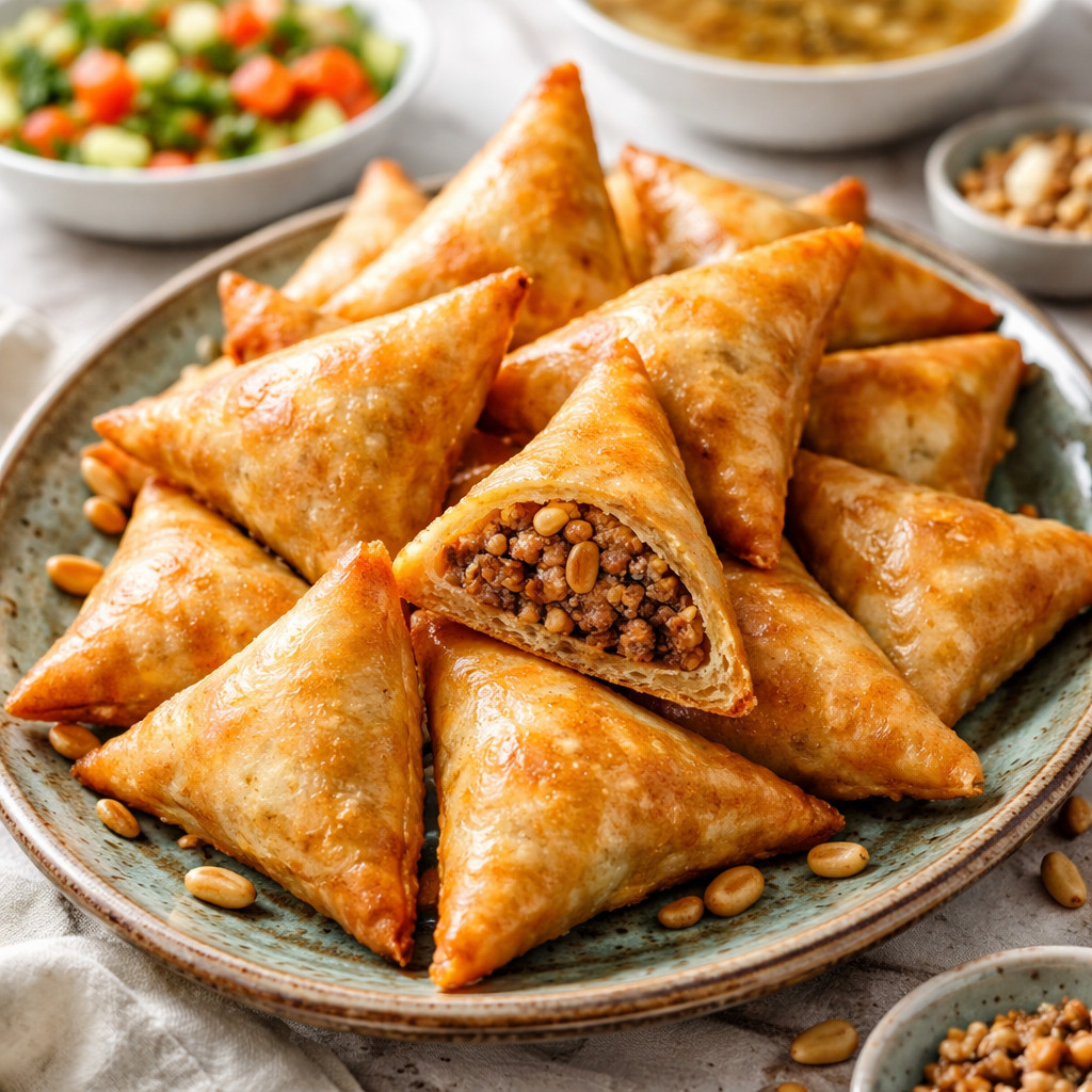 سمبوسة اللحم