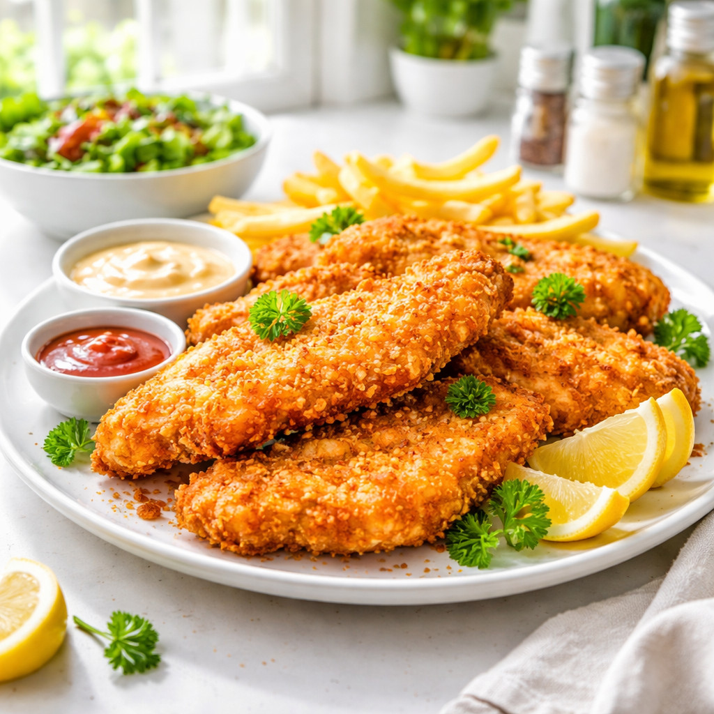Poulet pané