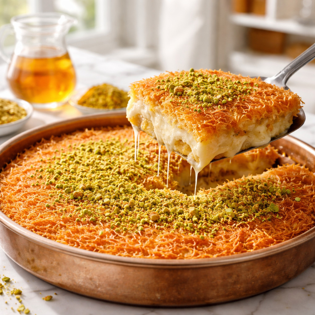 Kunafa à la crème
