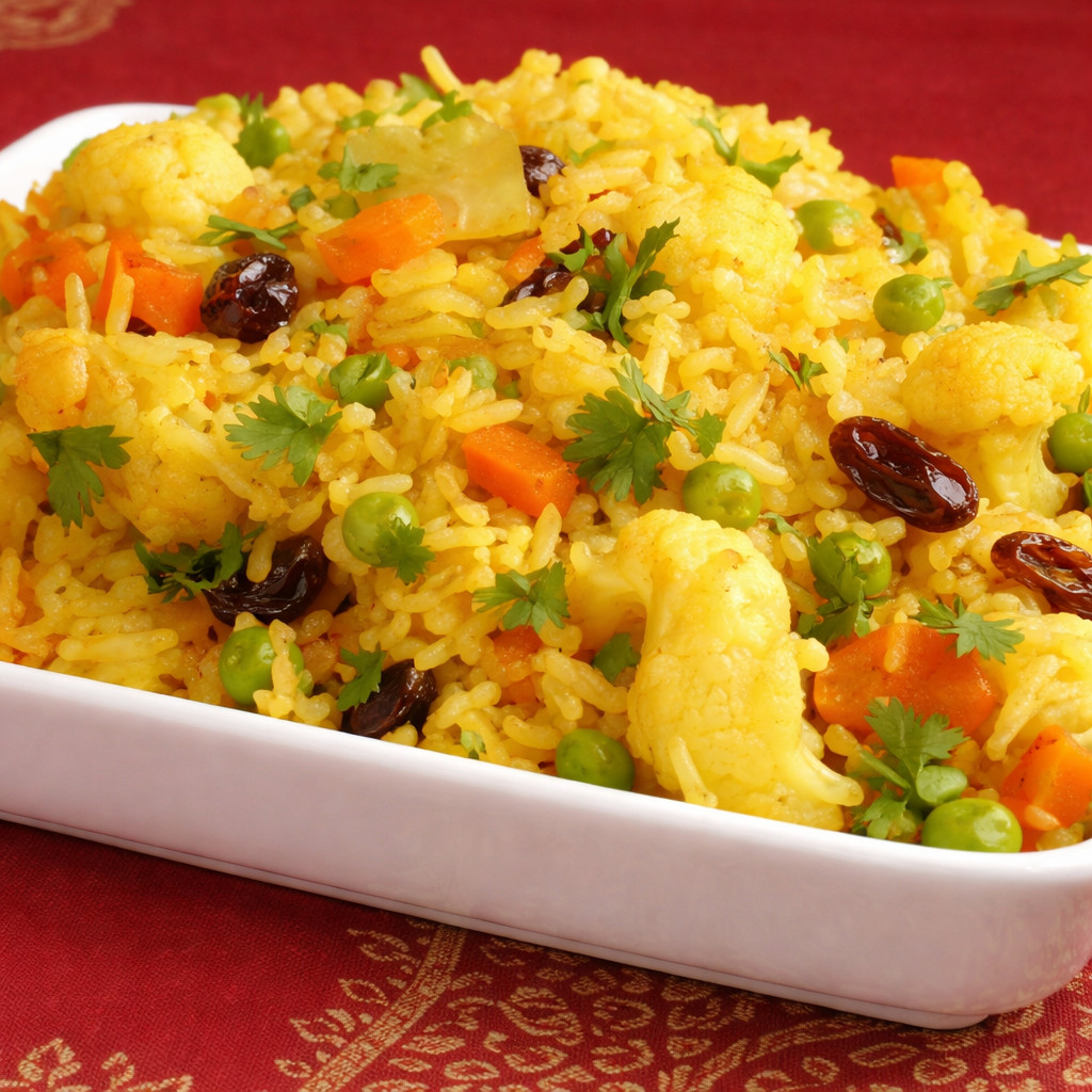 Delicious Vegetable Biryani