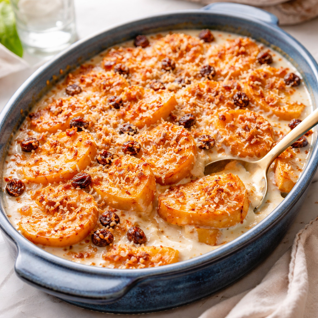 Sweet Potatoes with Milk