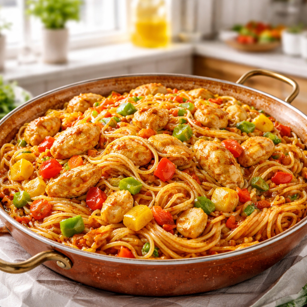 Spaghetti with Vegetables