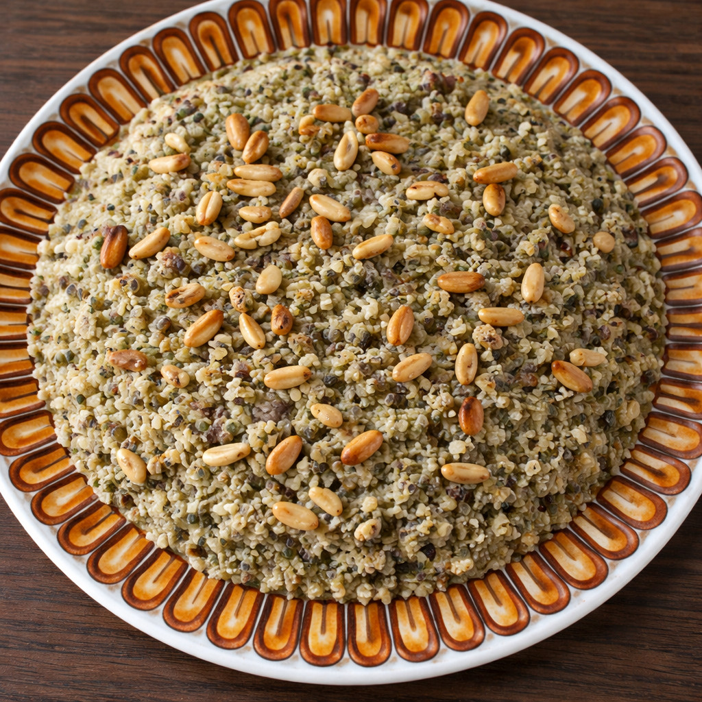 Freekeh with Ground Meat