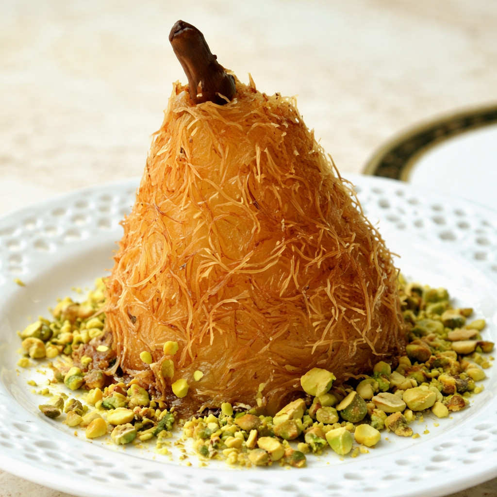 Poire farcie