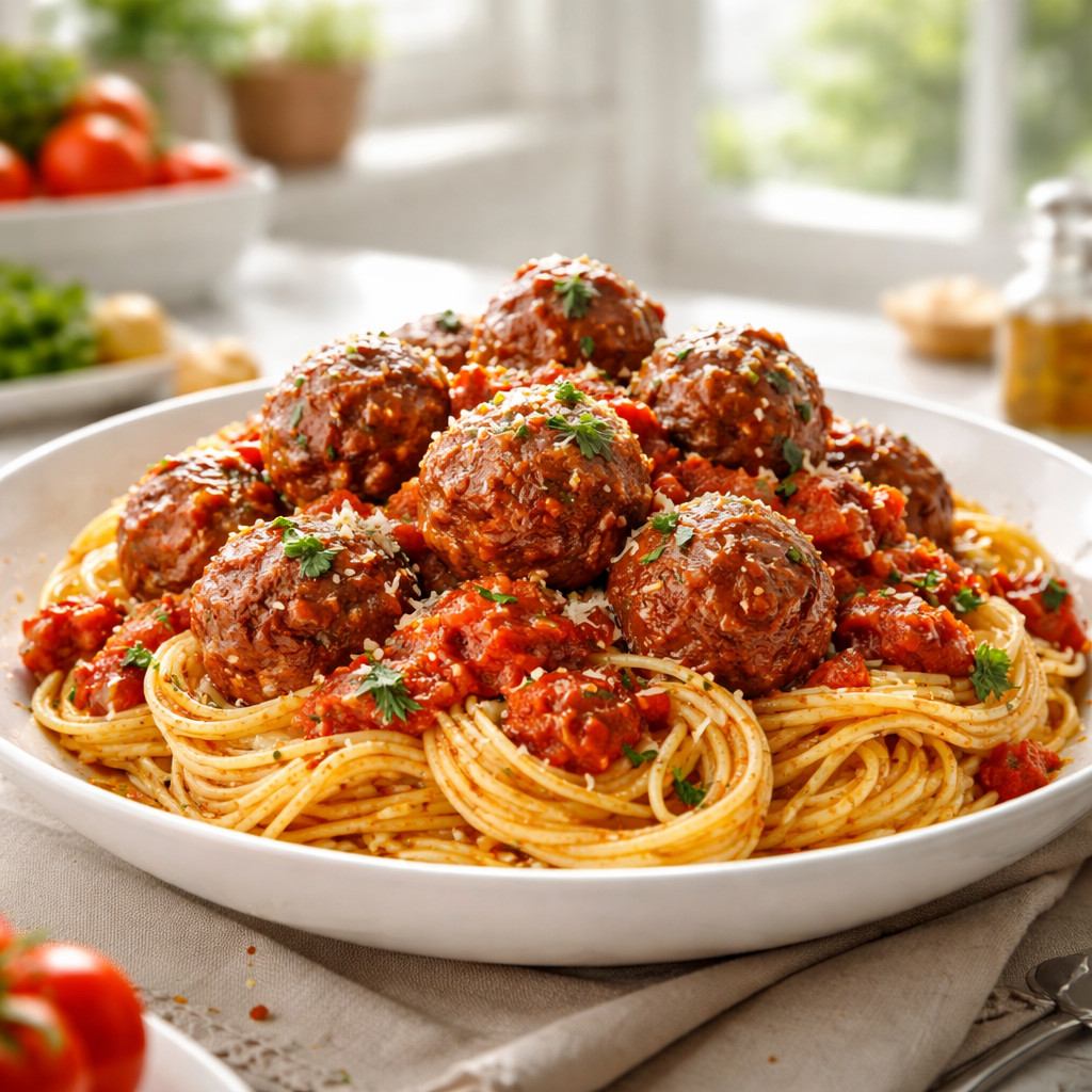 Spaghetti with Meatballs