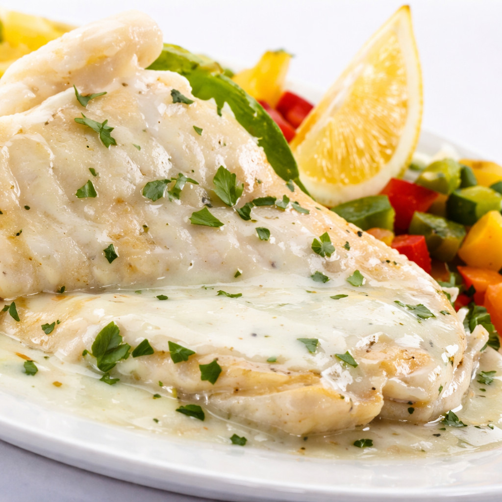 Fish Fillet with Coconut Milk