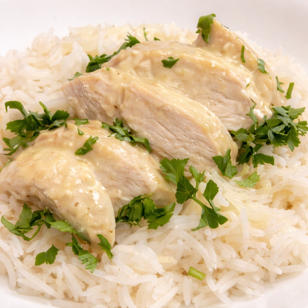 Chicken with Curry and Coconut Milk