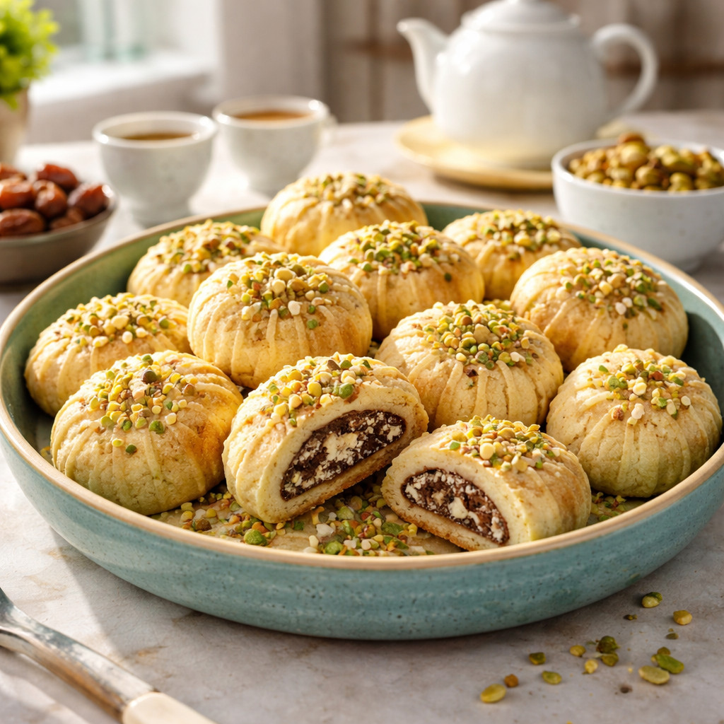 Maamoul with Cream