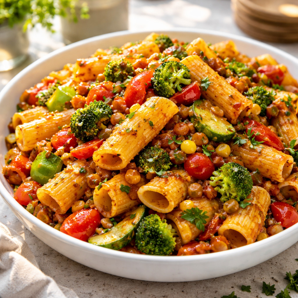 Pasta with Mixed Vegetables