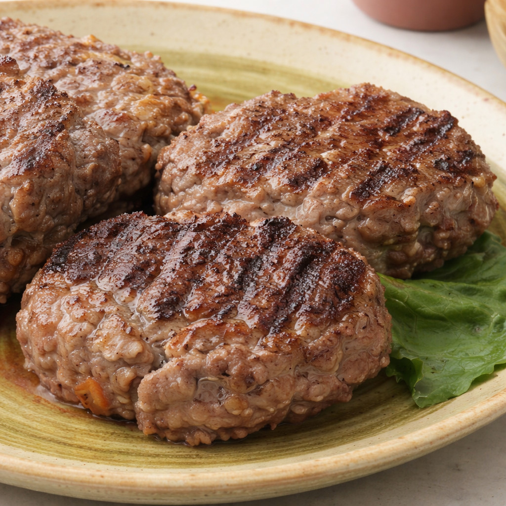 Gourmet Hamburger Patty