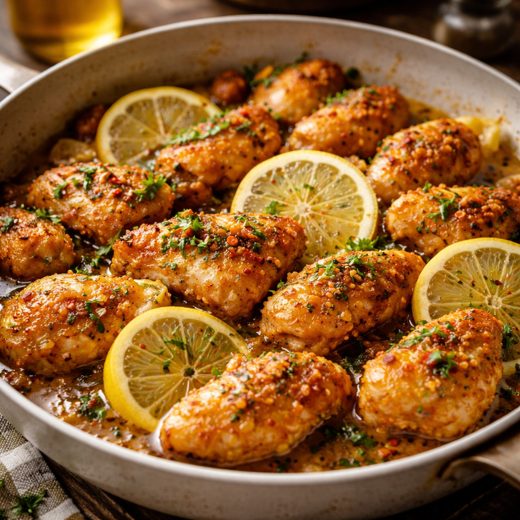 Poitrine de poulet au citron