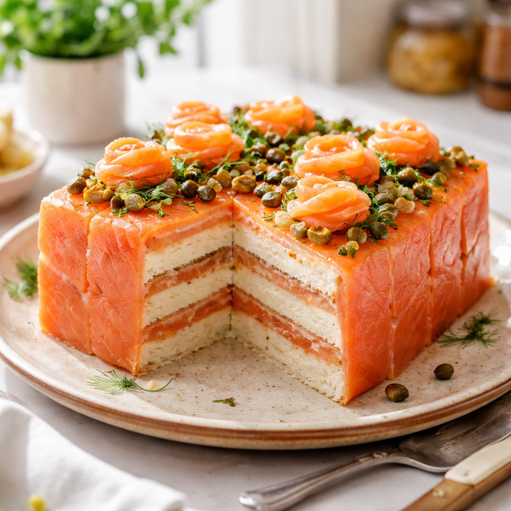 Smoked Salmon Tart