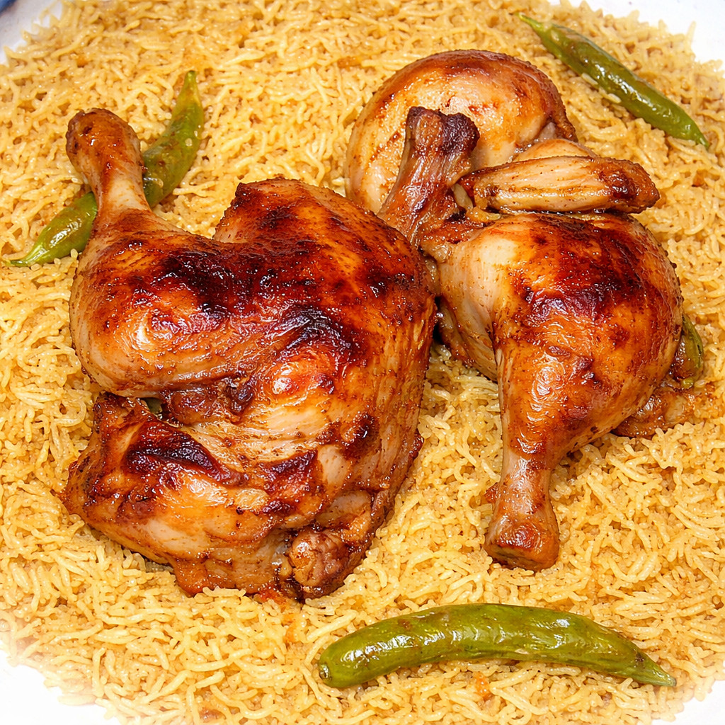 Crispy Chicken Kabsa