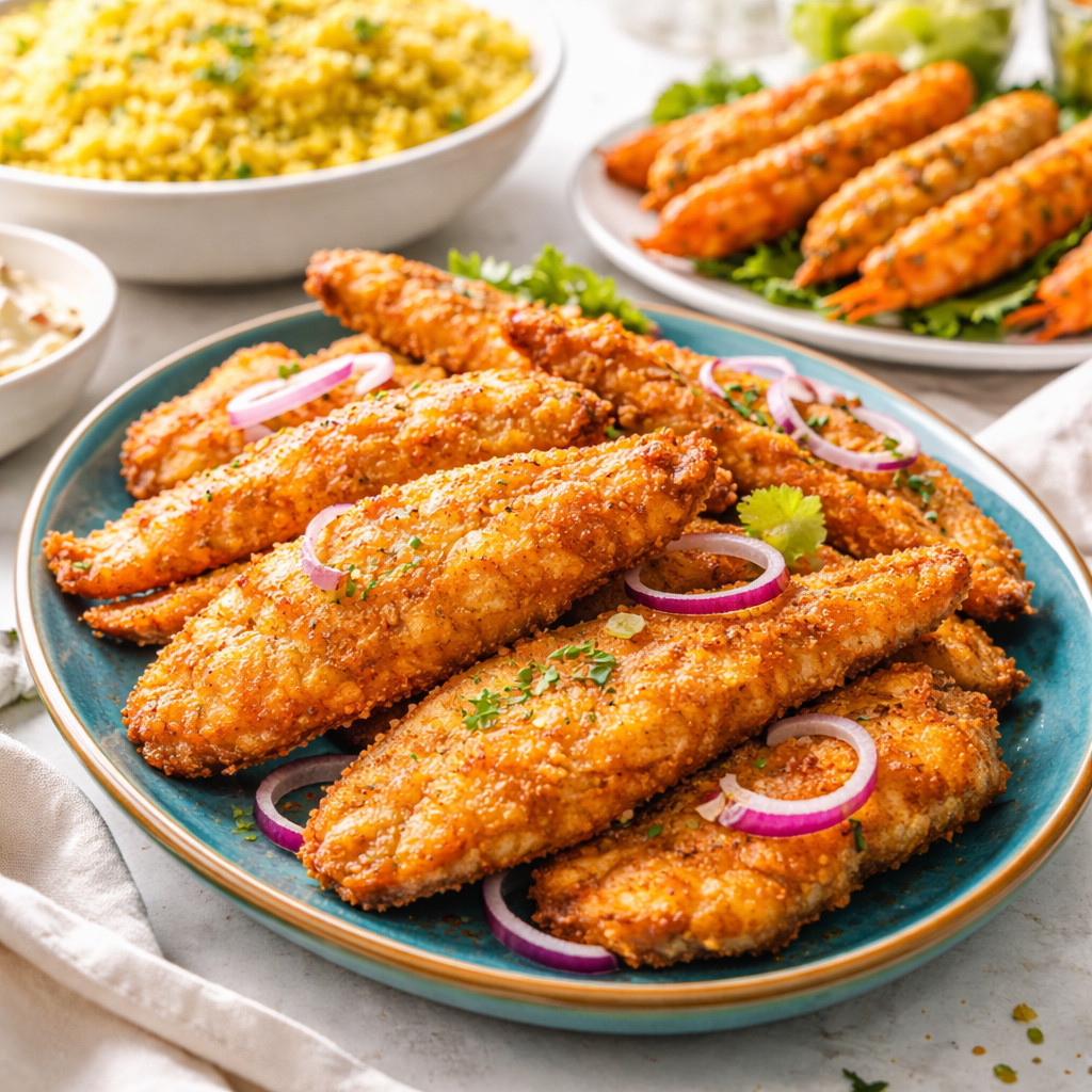 Delicious Fried Fish Fillet