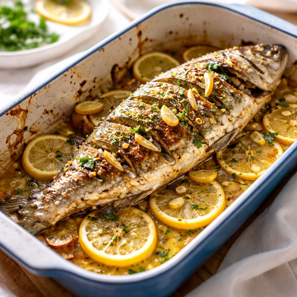 Grilled Fish in Oven