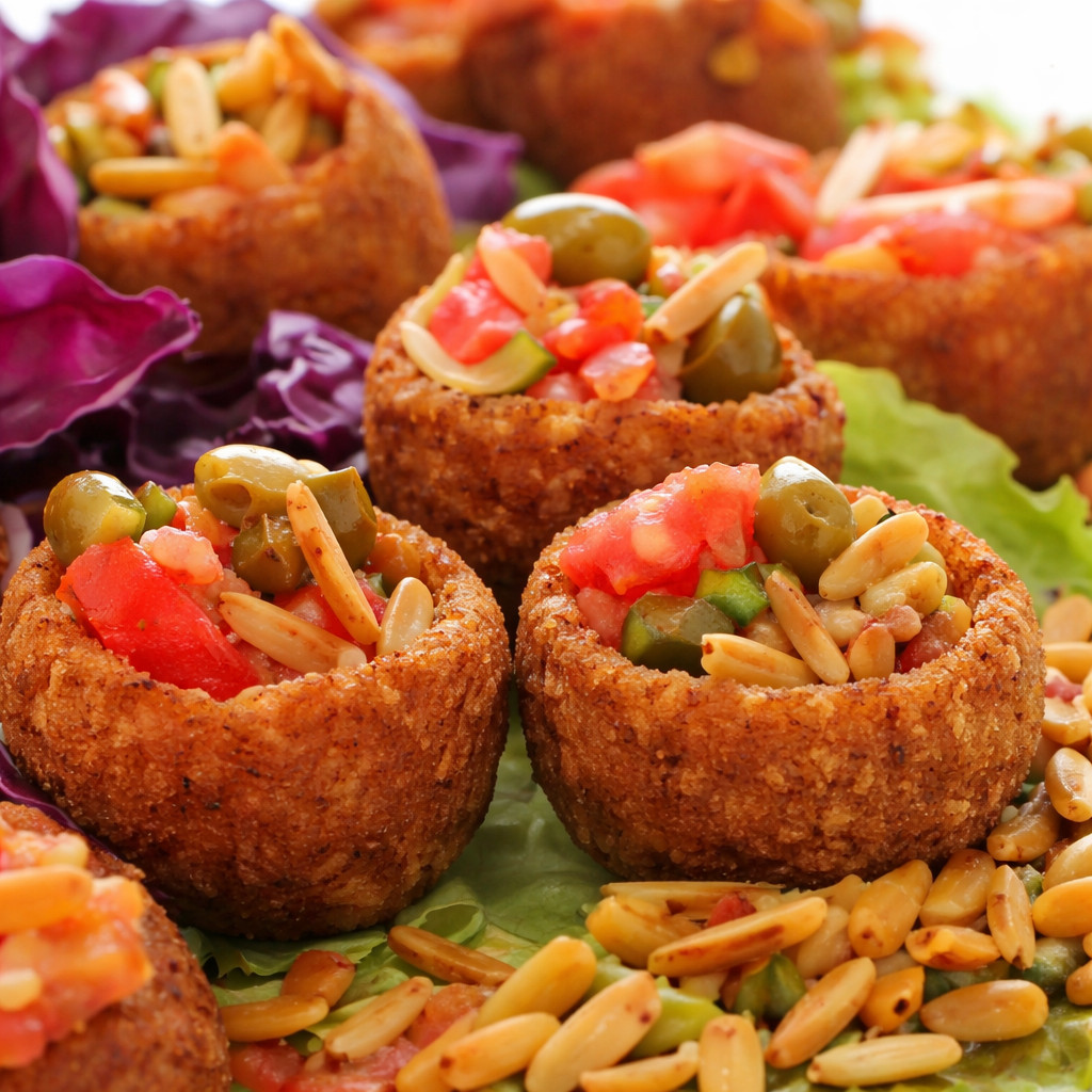 Kibbeh Cups and Boats