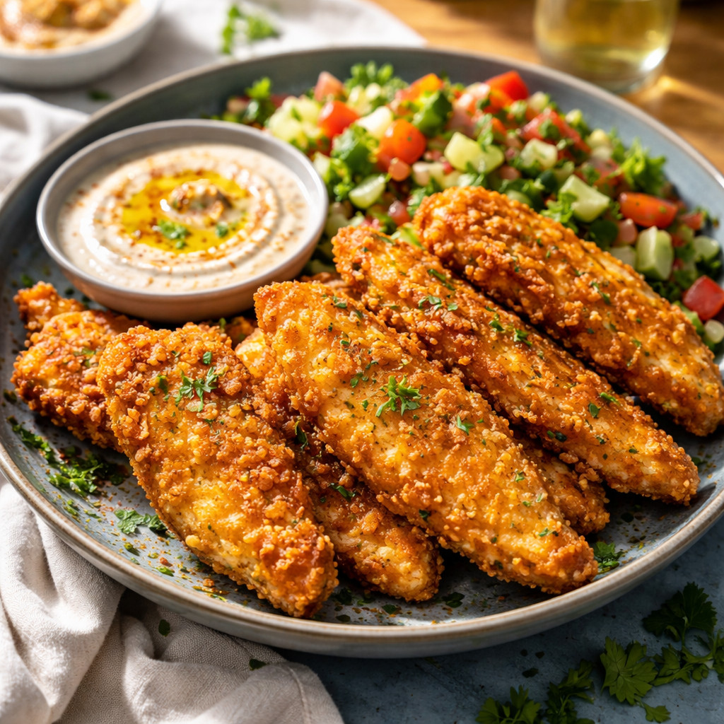 Poisson frit croustillant