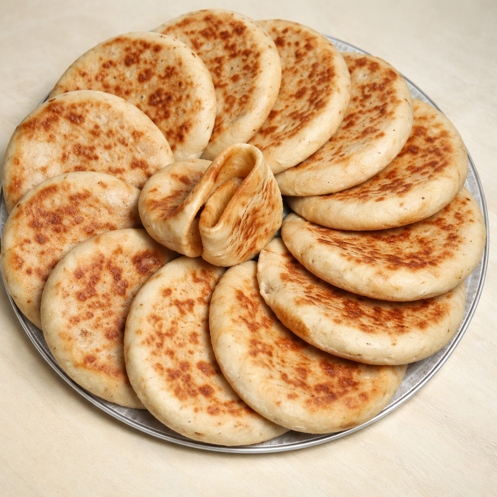 Moroccan Batbout Bread