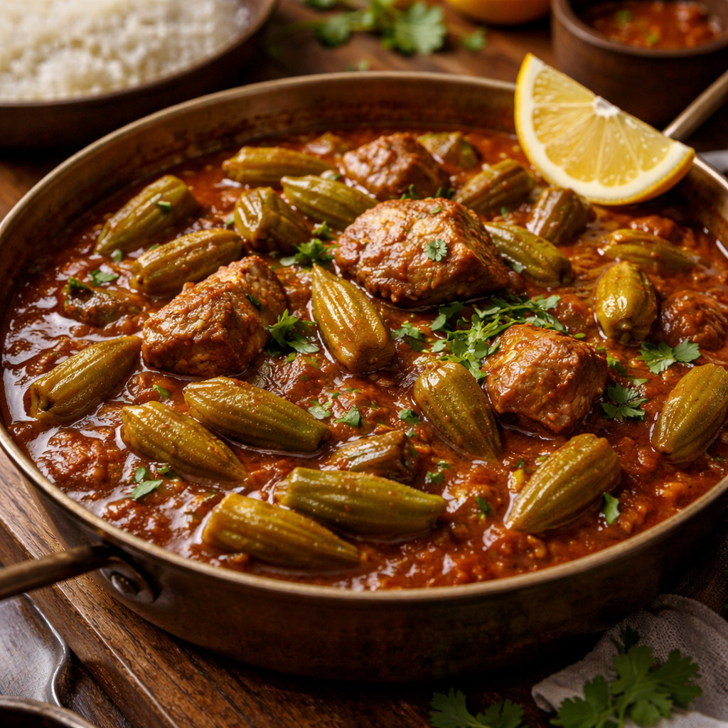 Ragoût de gombo à la viande