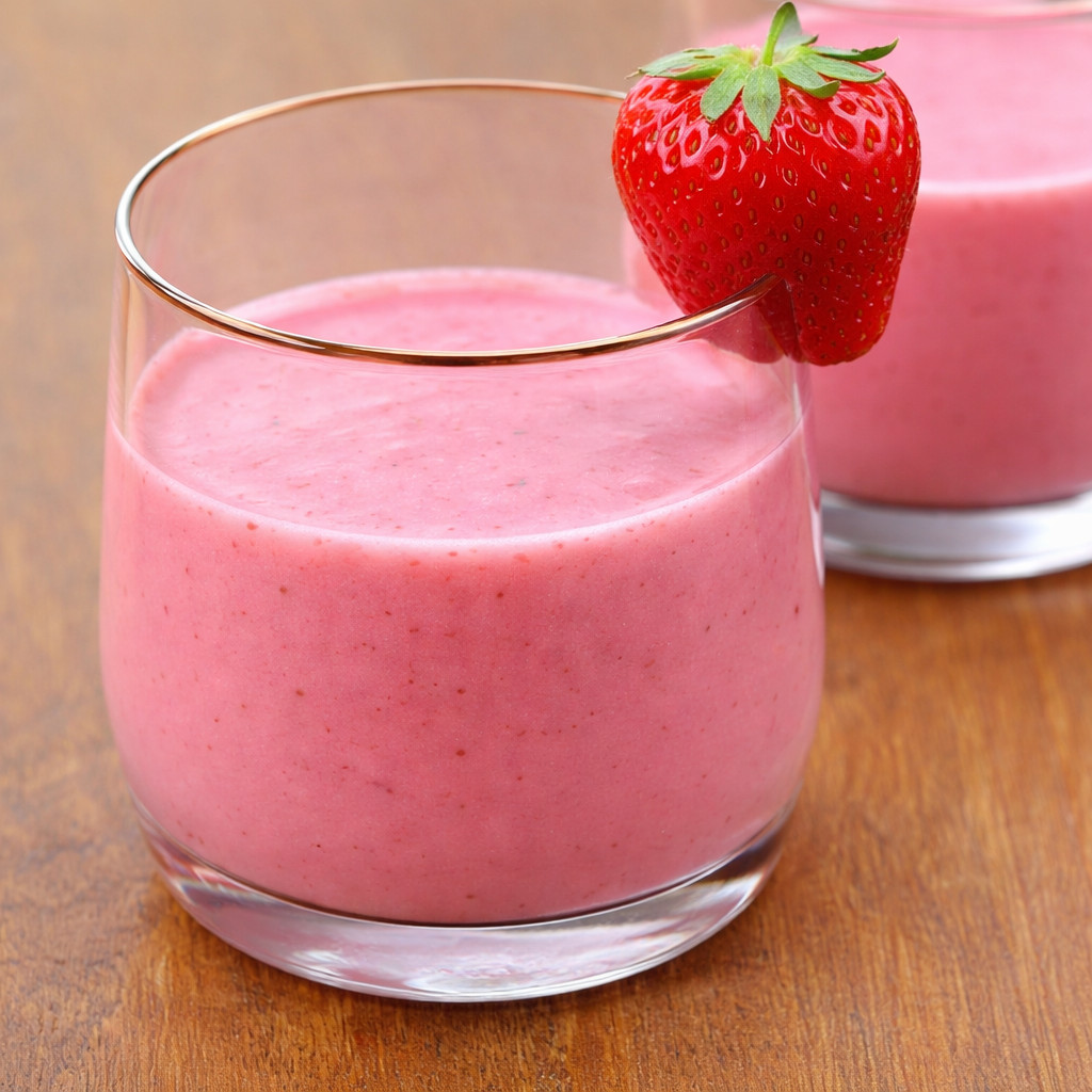 Strawberry Condensed Milk Juice