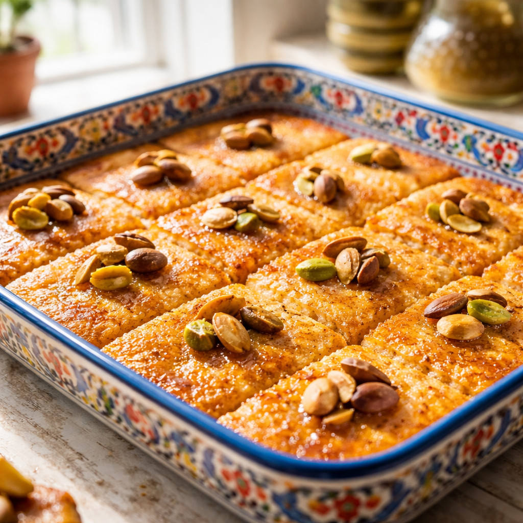 طريقة عمل وصفة الهريسة