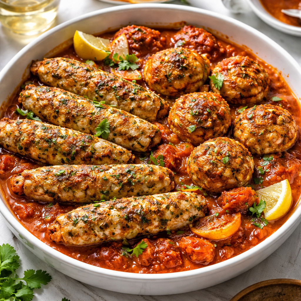 Kebab et Kefta aux Crevettes