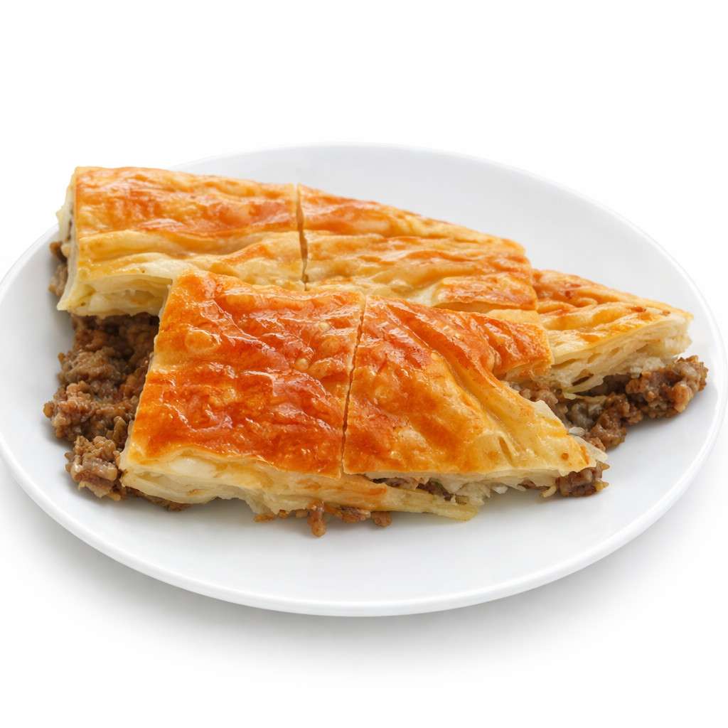 Plat de Raqaq à la viande