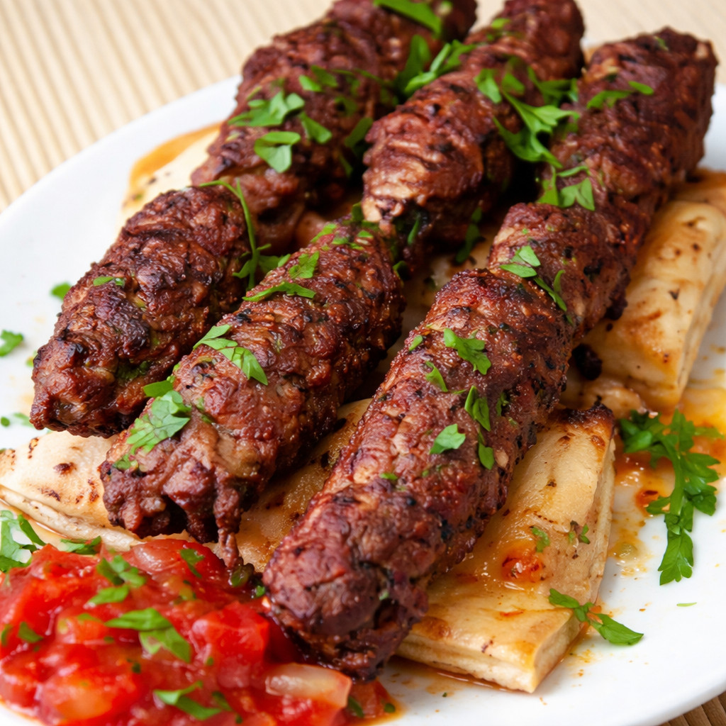 Delicious Marinated Iranian Kebab