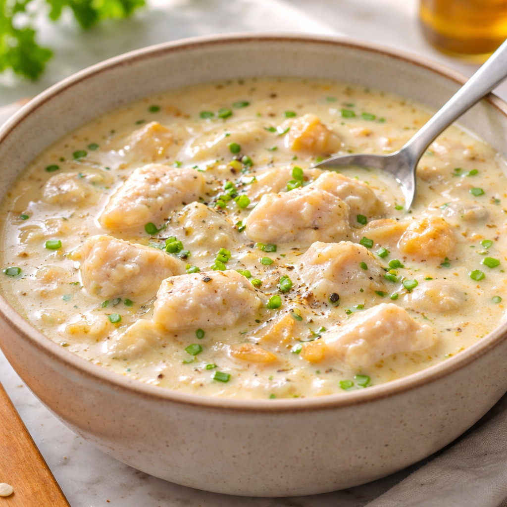 شوربة كريما السمك