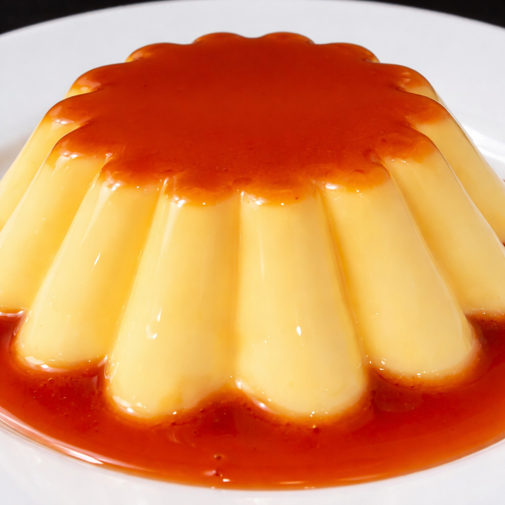Crème caramel maison