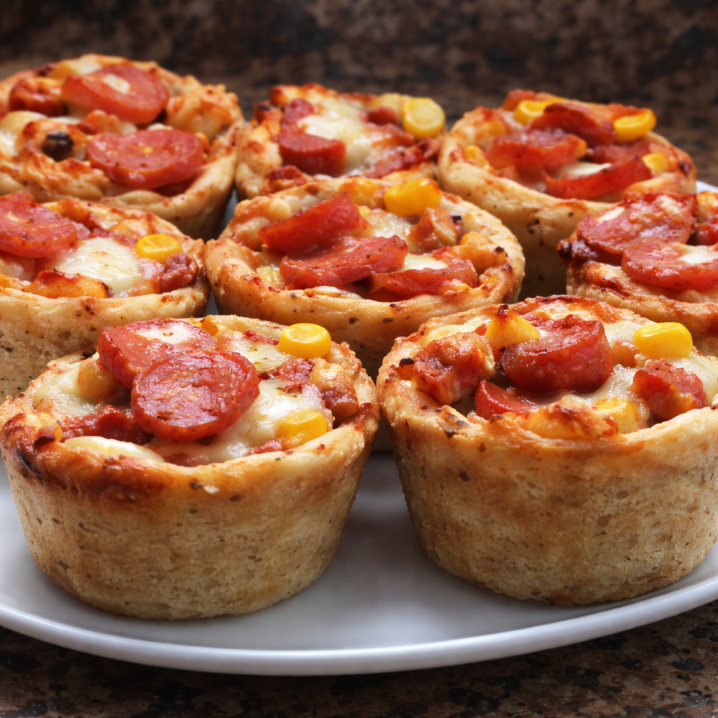 Pizza Cupcake