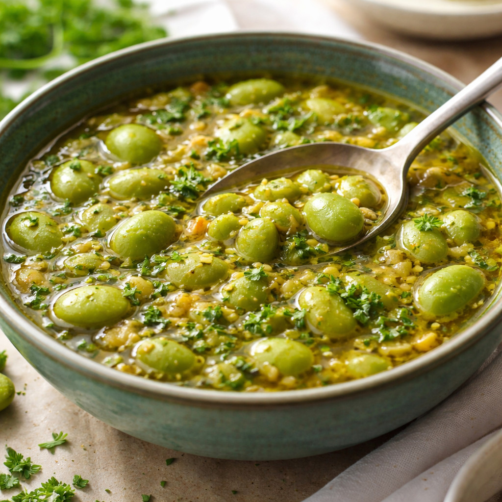 Green Bean Soup with Ginger
