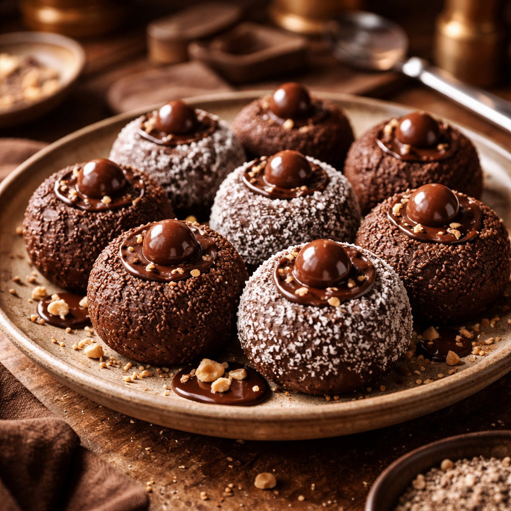 Boules de chocolat
