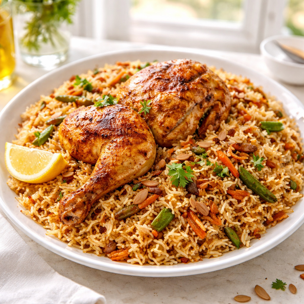 كبسة دجاج