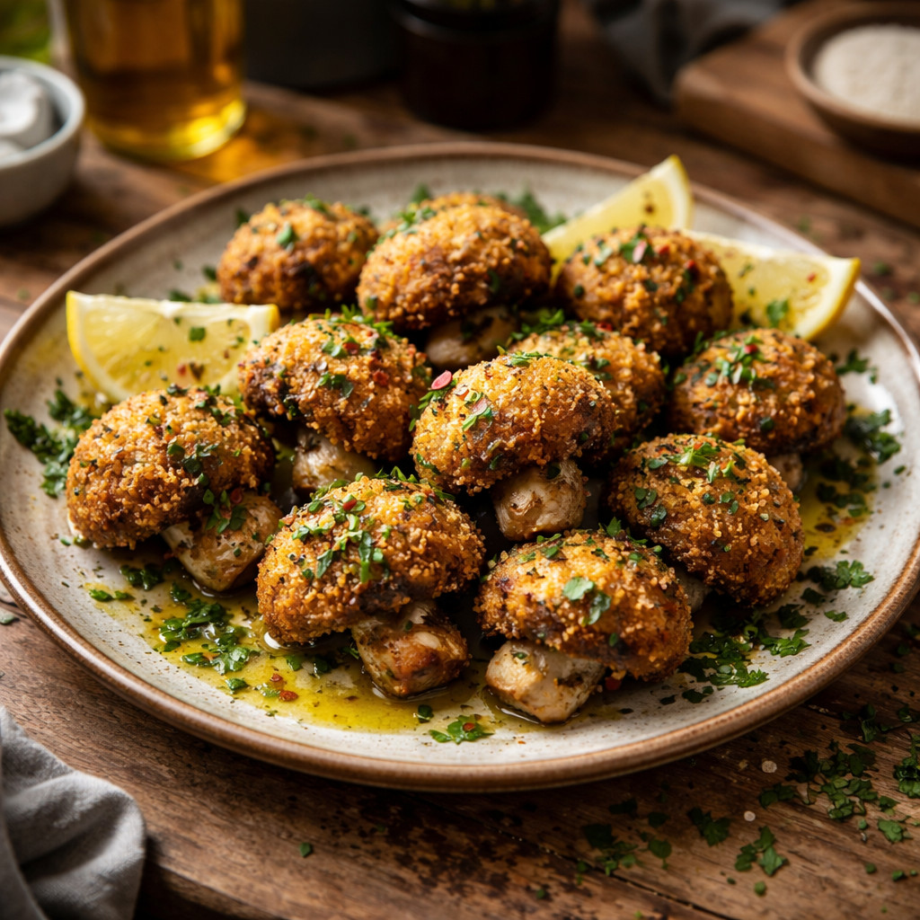 Breaded Mushrooms