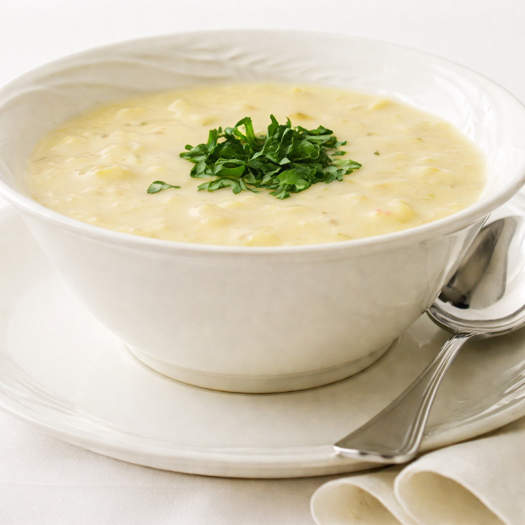 شوربة كريمة دجاج