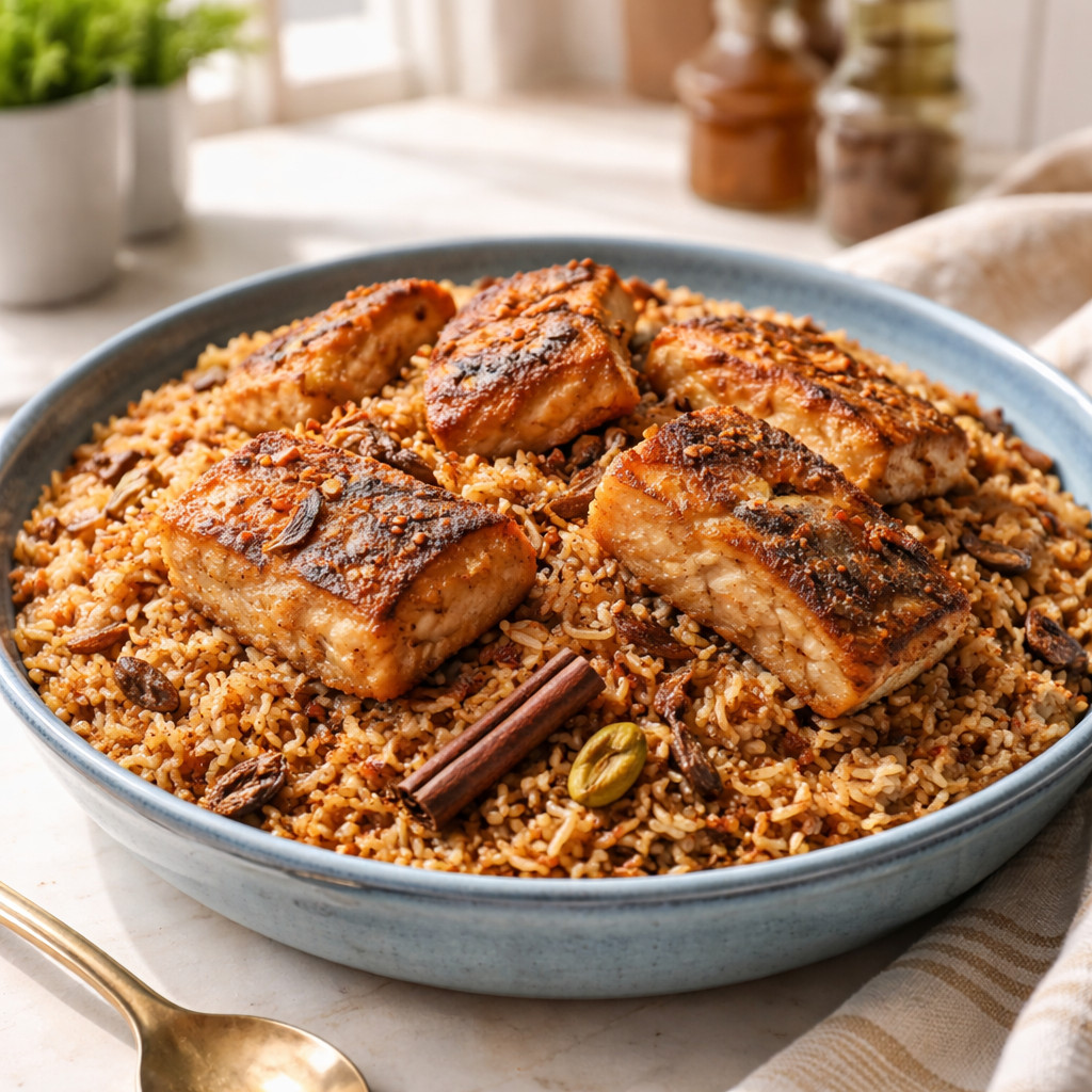 Rice and Fisherman's Dish